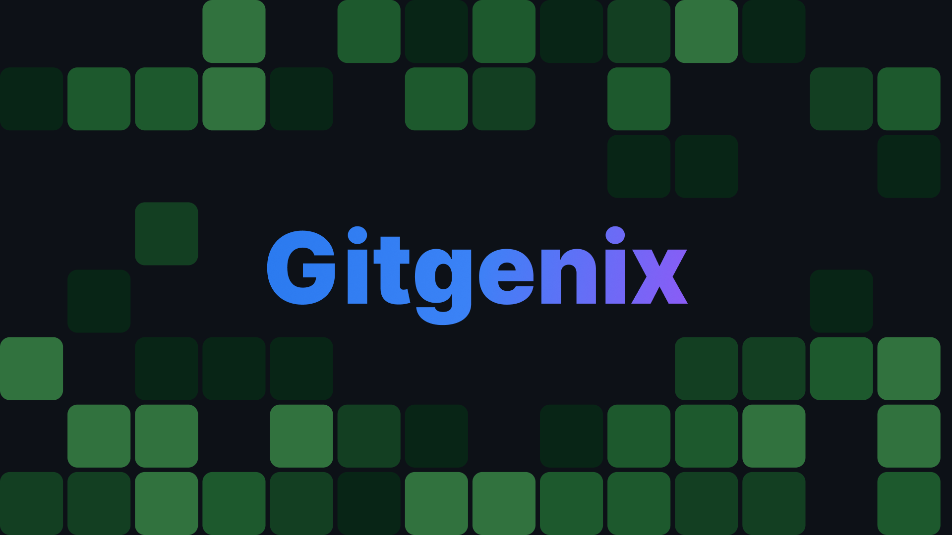 Gitgenix - GitHub Contribution Art Creator